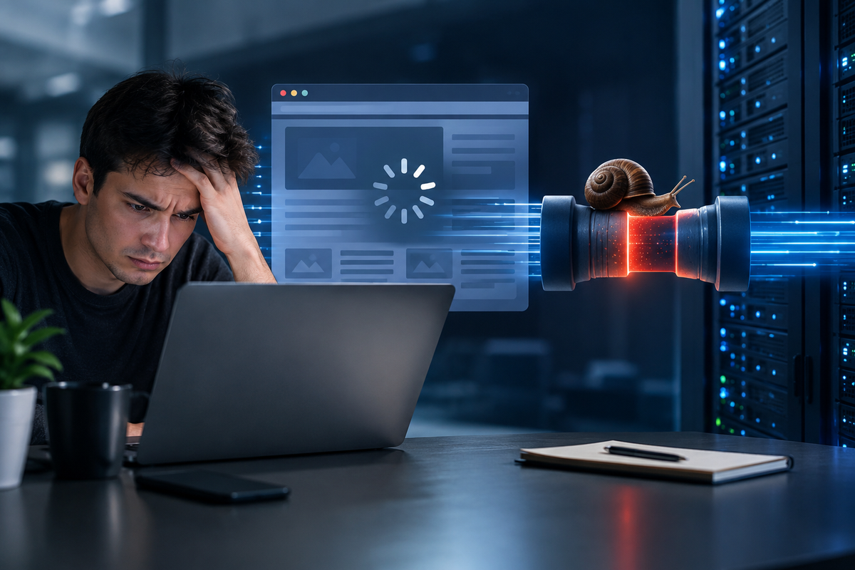 Why Your Website Feels Slow: The IT Bottleneck Nobody Talks About