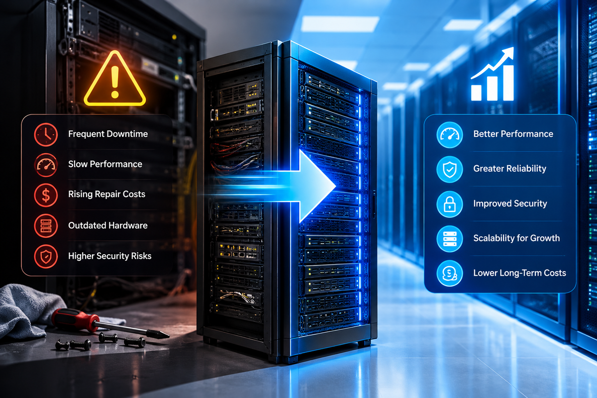 Signs Your Server Needs an Upgrade, Not a Repair