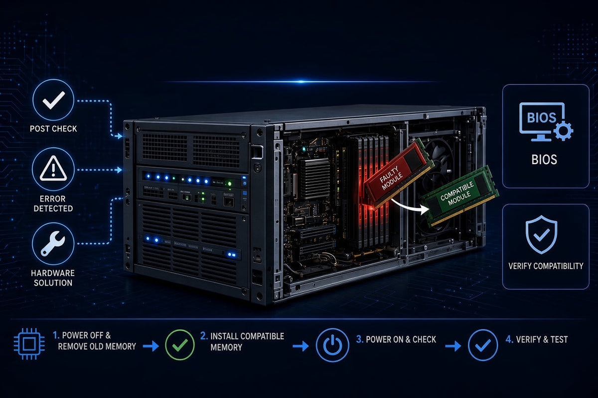 Why Your Server Won't Boot After a Memory Upgrade (And How to Fix It)