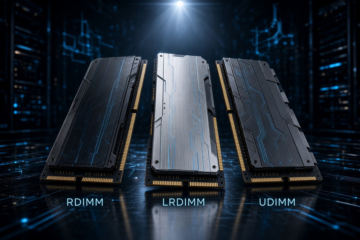 RDIMM vs LRDIMM vs UDIMM: Choosing the Right Server Memory Type