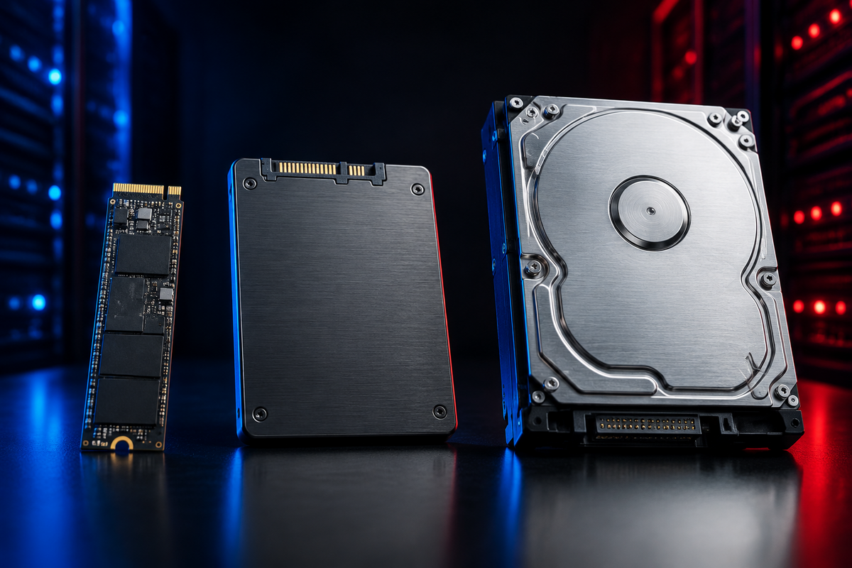 NVMe vs SATA vs SAS: Which Server Storage Interface Should You Buy?