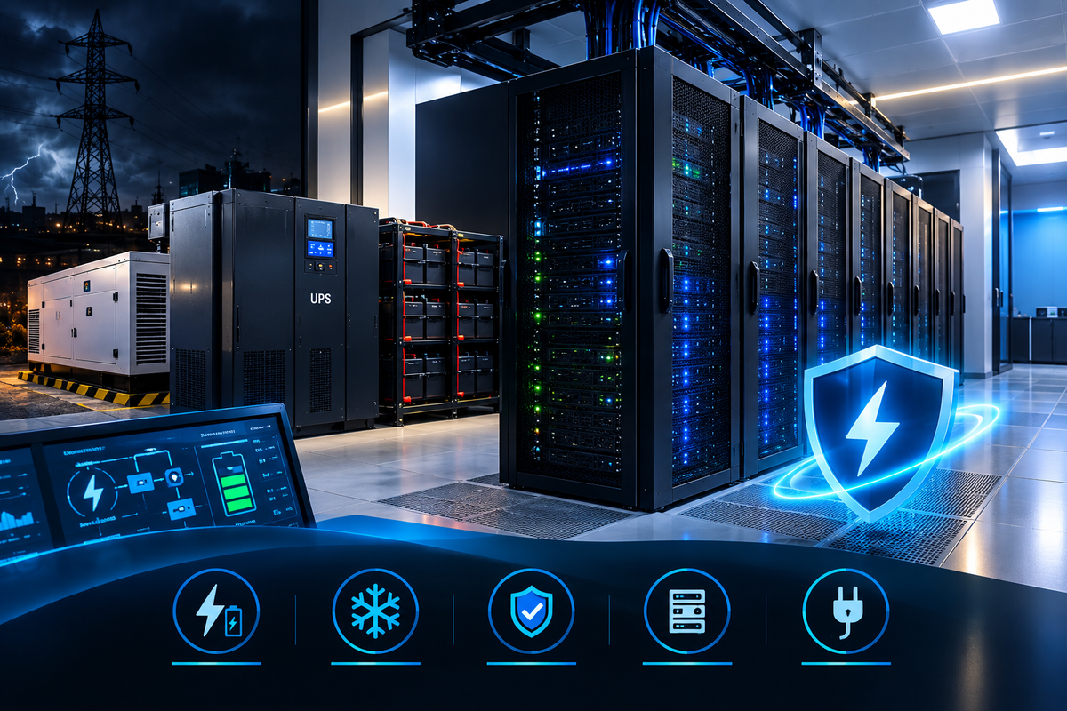 How to Build a Server Room That Won't Fail You in a Power Outage